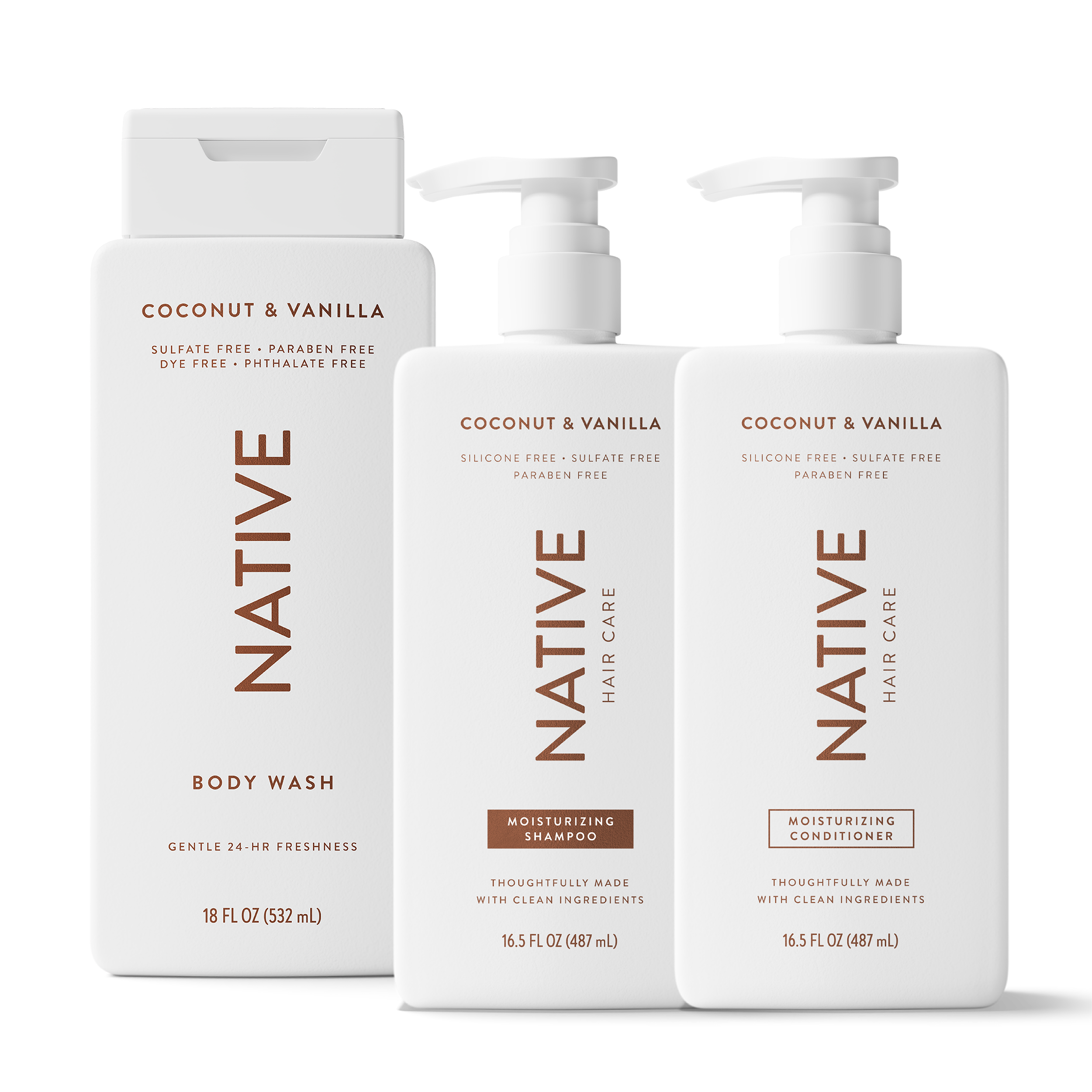 Shower Essentials Trio - Clean Bundle